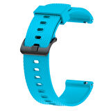 Galaxy Watch Active 2 40mm KRD-46 20mm Uyumlu Zore Kordon-Mavi