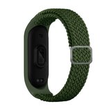 Xiaomi Mi Band 6 Uyumlu KRD-49 Örgü Zore Kordon-Yeşil