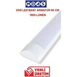 Noas 20W 1800lm 60CM Ledli Bant Armatür YL98-6000/YL98-6001 beyaz ışık