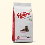 Natura Düşük Tahıllı Tavuk, Hindi & Böğürtlen Kısır Kedi Maması 2,25kg