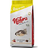 Natura Sterilised Somonlu Hamsili ve Üzümlü Düşük Tahıllı Kısırlaştırılmış Yetişkin Kedi Maması 8+2 KG