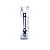 Natura Reflektörlü Köpek Boyun Tasması Xxxs / Xxs - Mor 