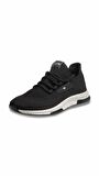 MP KnitStride Comfort Bağcıklı SİYAH Sneaker