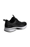 MP AeroFlex Runner Erkek Bağcıklı SİYAH-BEYAZ Spor Ayakkabı