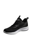 MP AeroFlex Runner Erkek Bağcıklı SİYAH-BEYAZ Spor Ayakkabı