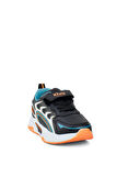 M.P 242-3357FT Filet Erkek Çocuk Sports Casual Ayakkabı Siyah - Mavi