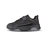 Kadın Cırtlı Siyah Sneaker