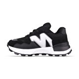 Kadın Konforlu Siyah-Beyaz Sneaker