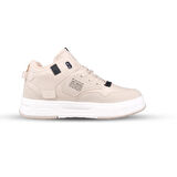 Kadın Bilek Boy Bej Sneaker