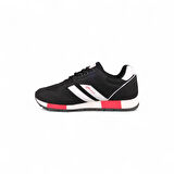 Sneaker - Siyah-Beyaz, Tekstil