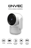 Onvec X110 Aİ 2K Çözünürlük Gece Görüşlü 360° Akıllı Kamera Beyaz