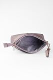 Kadın Basic Clutch Çanta Monogram Desenli Logolu Altın Siyah (4010A) 214009
