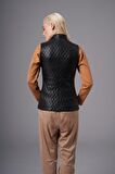 Marrone Siyah Deri Yelek 216510