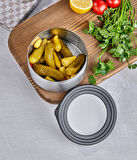 Çelik 12cm Saklama Kabı