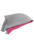 Morikukko Grey Basic Fuchsia Çıkabilir Kapüşonlu Sırt Çantası