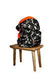 Morikukko Camo Neon Orange Çıkabilir Kapüşonlu Sırt Çantası