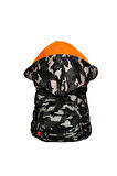 Morikukko Camo Neon Orange Çıkabilir Kapüşonlu Sırt Çantası