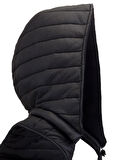 Morikukko Puffer Shadow Black Çıkabilir Kapüşonlu Sırt Çantası