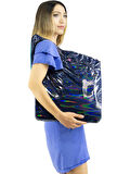 Morikukko Hallogen Shallogen Bag Navy Blue Omuz Çantası (Kadın Çantası)