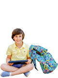 Morikukko Back To School Stroke Dino Kapüşonlu Sırt Çantası