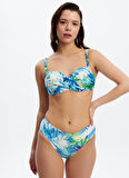 Louren Mavi Kadın Bikini Takım B1484