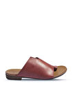 Bueno Shoes Taba Deri Kadın Parmak Arası Terlik 01wj2217