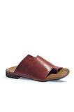 Bueno Shoes Taba Deri Kadın Parmak Arası Terlik 01wj2217