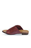 Bueno Shoes Taba Deri Kadın Parmak Arası Terlik 01wj2217