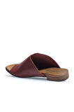 Bueno Shoes Taba Deri Kadın Parmak Arası Terlik 01wj2217