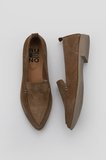 Bueno Shoes Taba Süet Kadın Düz Babet 01wn0128