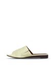 Bueno Shoes Yeşil Deri Kadın Düz Terlik 01wn1901