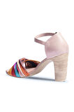 Bueno Shoes Multi M10 Deri Kadın Topuklu Sandalet 01wn4319