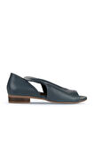 Bueno Shoes Lacivert Deri Kadın Klasik Ayakkabı 01wn5111