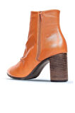Bueno Shoes Taba Deri Kadın Topuklu Bot 01wp1000