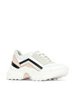 Bueno Shoes Vizon Deri Kadın Dolgu Topuklu Spor Ayakkabı 01wq10104