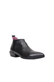 Bueno Shoes Siyah Deri Kadın Topuklu Bot 01wp7108