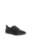 Bueno Shoes Siyah Deri Kadın Günlük Ayakkabı 01wj2123