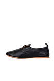 Bueno Shoes Siyah Deri Kadın Günlük Ayakkabı 01wj2123