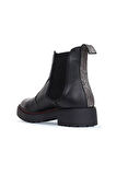 Bueno Shoes Siyah B76c01 Kadın Düz Bot 01wr4204