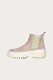 Bueno Shoes Bej Süet Kadın Spor Bot 01wr4701