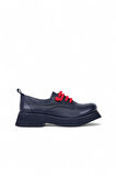 Bueno Shoes Kırmızı Deri Kadın Klasik Ayakkabı 01wr8804