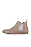 Bueno Shoes Gri Deri Kadın Düz Bot 01wp1602