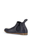 Bueno Shoes Lacivert Deri Kadın Düz Bot 01wp1602