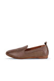 Bueno Shoes Haki Deri Kadın Düz Babet 01wp1609