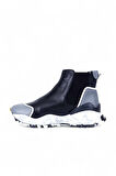 Bueno Shoes Gri Deri Kadın Spor Bot 01wr2110
