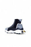 Bueno Shoes Gri Deri Kadın Spor Bot 01wr2110