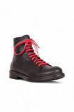 Bueno Shoes Kırmızı Deri Kadın Düz Bot 01wr3701