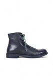 Bueno Shoes Yeşil Deri Kadın Düz Bot 01wr3701