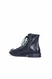 Bueno Shoes Yeşil Deri Kadın Düz Bot 01wr3701
