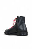 Bueno Shoes Bordo Deri Kadın Düz Bot 01wr3701
